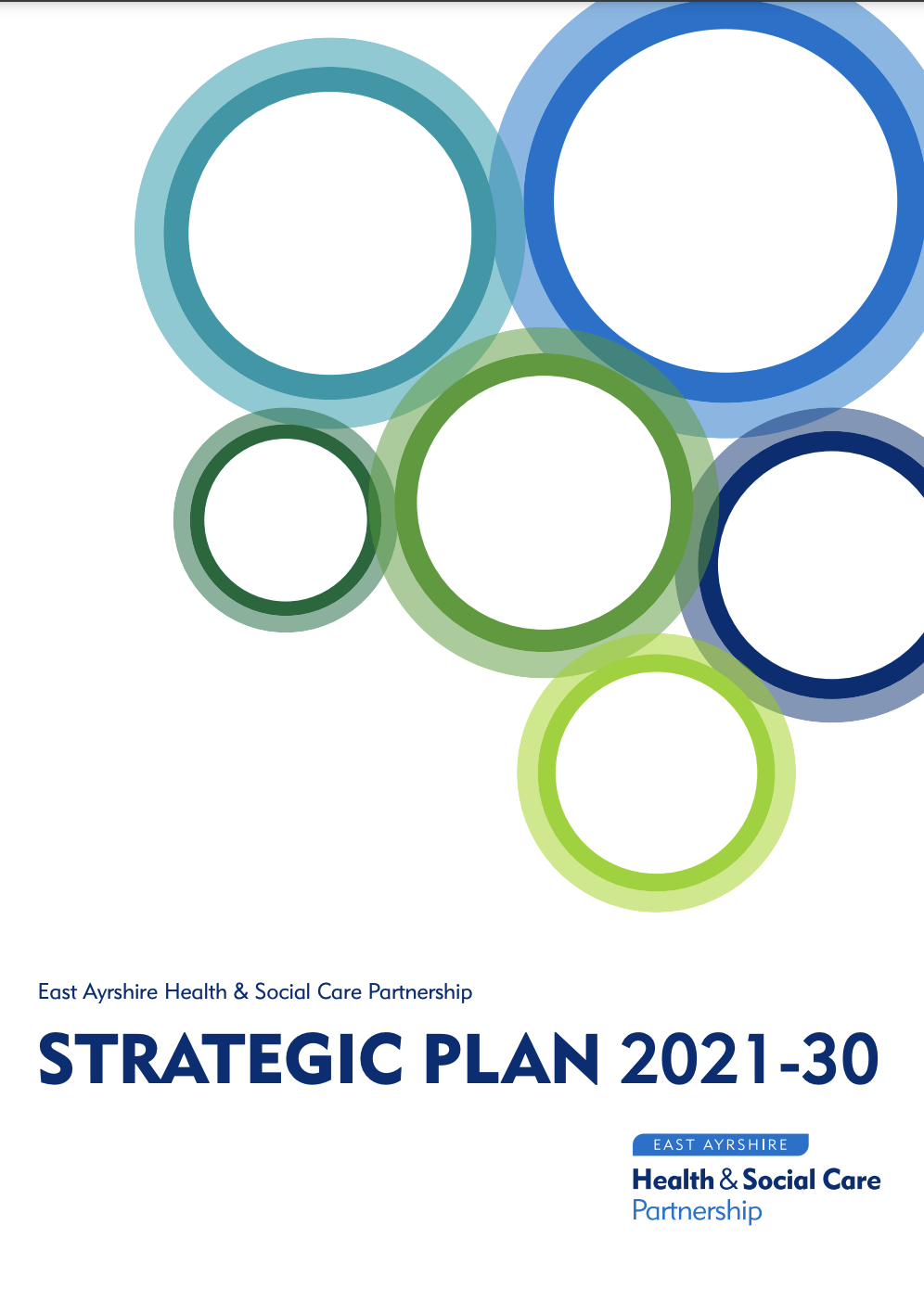 Strategic plan front cover